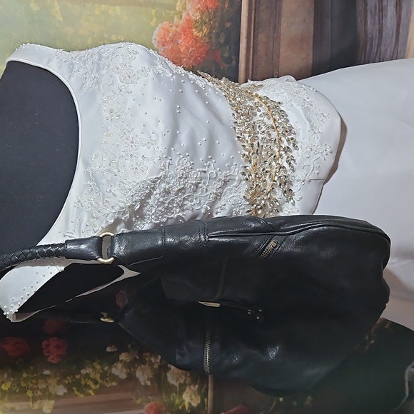 Lamb Skin HOBO Bag By Banana Republic (NWOT) - Picture 12 of 14